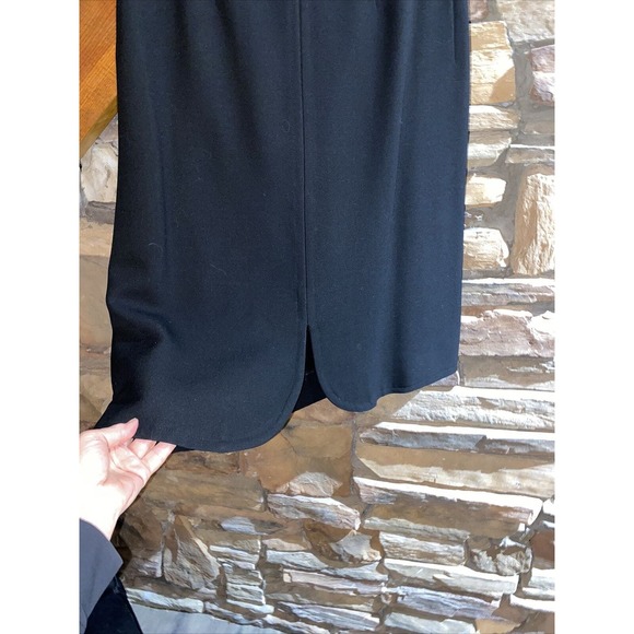 VINTAGE 1970’s Vera Hicks Ernst Strauss Black Skirt Suit Women’s Medium WOW! - Picture 16 of 16